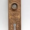 Antique Polished Bronze Taylor & Boggis 5.5 In. Door Plate