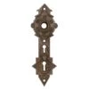 Antique Victorian 7.875 In. Nimick & Graham Brass Door Back Plate -OGT Sale Store back plates antique victorian 7875 in nimick graham brass door back plate q285693