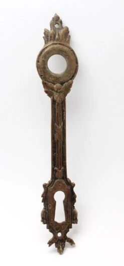 Bronze French Keyhole 7.875 In.Door Back Plate