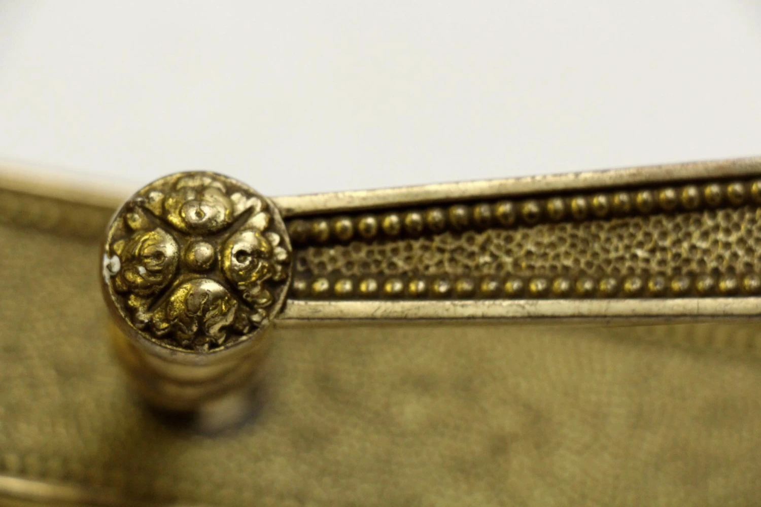 Antique Bronze Tall French Door Back Plates 5 Antique Bronze Tall French Door Back Plates - Image 3