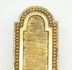 Gilded Bronze Beaded 11.75 In. Back Plate -OGT Sale Store back plates for sale 16bel4636