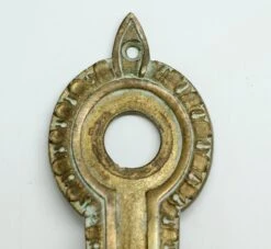 Antique Bronze French 8.375 In. Back Plate With Keyhole -OGT Sale Store back plates for sale 16bel7002