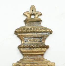 Antique French Bronze 9.5 In. Back Plate With Keyhole -OGT Sale Store back plates for sale 16bel7004