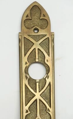 Antique Gothic 10.625 In. Door Plate Set -OGT Sale Store back plates for sale 16bel7404