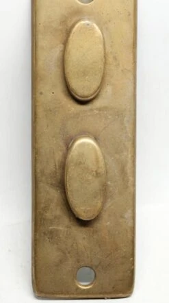 Brass 11.25 In. Back Plate With Double Keyholes -OGT Sale Store back plates for sale n243550