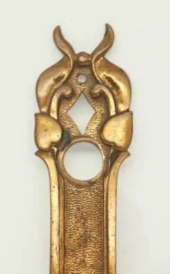 Antique French Bronze 9.25 In. Door Plates -OGT Sale Store back plates for sale n250950