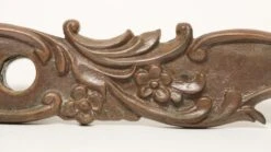 Antique Floral French Bronze 12.75 In. Door Plate -OGT Sale Store back plates for sale n251556