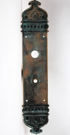 Antique Russell & Erwin Normandie Entry Door 18.75 In. Back Plate -OGT Sale Store back plates for sale n255752