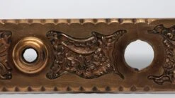 Antique Bronze Reading Belfort Entry Door Plates -OGT Sale Store back plates for sale n257795