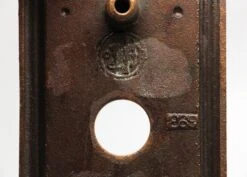 Cast Brass Norwalk 10.25 In. Door Plate With Latch Insert -OGT Sale Store back plates for sale n258166