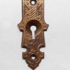 Brass Keyhole Aesthetic 7.25 In. Door Back Plate -OGT Sale Store back plates for sale p233908