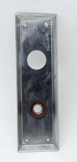 Chrome Over Brass Door 9 In. Back Plate -OGT Sale Store back plates for sale p250527