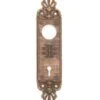 French Yale & Towne Brass Ornate Door Back Plate 1 French Yale & Towne Brass Ornate Door Back Plate -OGT Sale Store back plates french yale towne brass ornate door back plate q286607