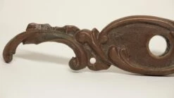 Antique Floral French Bronze 12.75 In. Door Plate -OGT Sale Store back plates n251556
