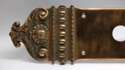 Antique Russell & Erwin Normandie Entry Door 18.75 In. Back Plate -OGT Sale Store back plates n255752