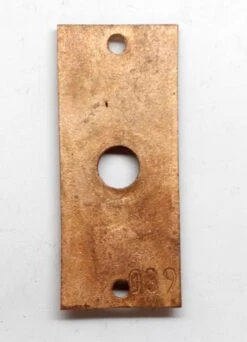 Antique Petite Brass Victorian 3.5 In. Back Plate -OGT Sale Store back plates p233904
