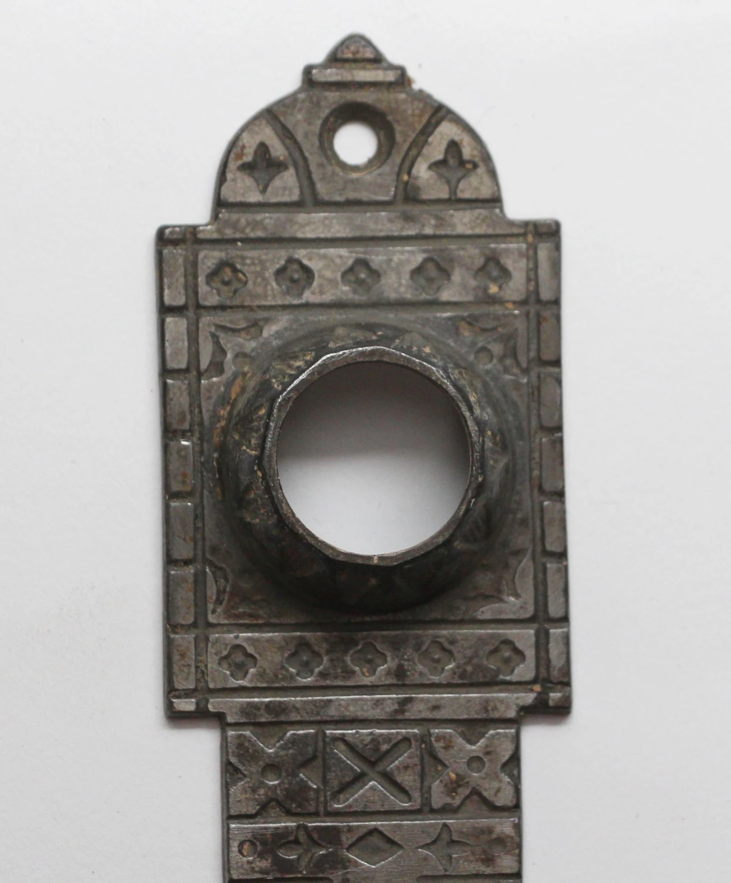 Cast Iron Aesthetic 5.5 H Door Back Plate 4 Cast Iron Aesthetic 5.5 H Door Back Plate - Image 2