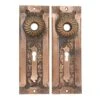 Pair Of 1890s 7.25 In. Corbin Bronze Fanciful Beast Door Back Plates 1 Pair Of 1890s 7.25 In. Corbin Bronze Fanciful Beast Door Back Plates -OGT Sale Store back plates pair of 1890s 725 in corbin bronze fanciful beast door back plates q285638