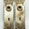Pair Of Bronze 7.125 In. Door Plates 1 Pair Of Bronze 7.125 In. Door Plates -OGT Sale Store back plates pair of bronze 7125 in door plates n246339