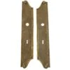 Pair Of European Oversized 18 In. Entry Back Plates 1 Pair Of European Oversized 18 In. Entry Back Plates -OGT Sale Store back plates pair of european oversized 18 in entry back plates 14bel5771