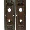 Pair Of Gothic Heavy Cast Bronze Door Back Plates -OGT Sale Store back plates pair of gothic heavy cast bronze door back plates p250666