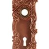 Polished Brass Roanoke Keyhole 8 In. Back Plate -OGT Sale Store back plates polished brass roanoke keyhole 8 in back plate n257745