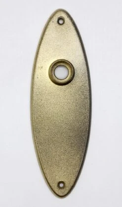 Pair Of 7 In. Textured Brass Oval Door Back Plates 7 Pair Of 7 In. Textured Brass Oval Door Back Plates -OGT Sale Store back plates q278774