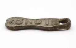 Antique Cast Iron Double Sided “Shut” Door Plate 6 Antique Cast Iron Double Sided “Shut” Door Plate -OGT Sale Store back plates q278978