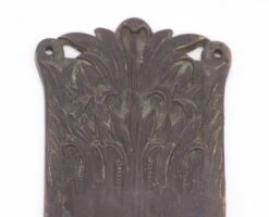 Antique Romanesque 13.125 In. Bronze Keyhole Door Back Plate 7 Antique Romanesque 13.125 In. Bronze Keyhole Door Back Plate -OGT Sale Store back plates q282353