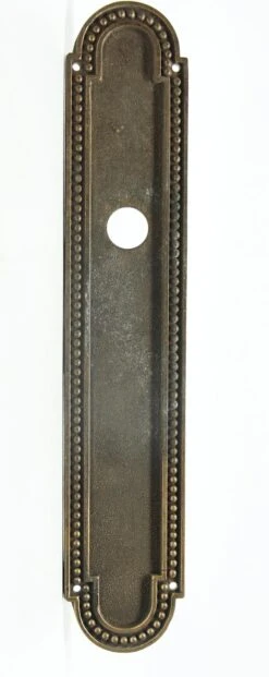 Single Beaded Bronze 10 In. Plate