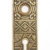 Solid Bronze 5.25 In. Aesthetic Keyhole Door Back Plate -OGT Sale Store back plates solid bronze 525 in aesthetic keyhole door back plate q278533
