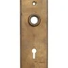 Vintage Traditional Swirl 7.125 In. Keyhole Brass Door Back Plate 2 Vintage Traditional Swirl 7.125 In. Keyhole Brass Door Back Plate -OGT Sale Store back plates vintage traditional swirl 7125 in keyhole brass door back plate q271362