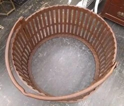 Large Forged 36 In. Iron Basket 9 Large Forged 36 In. Iron Basket -OGT Sale Store baskets bins tubs for sale p267619