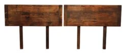 Barnwood Twin Headboard Set