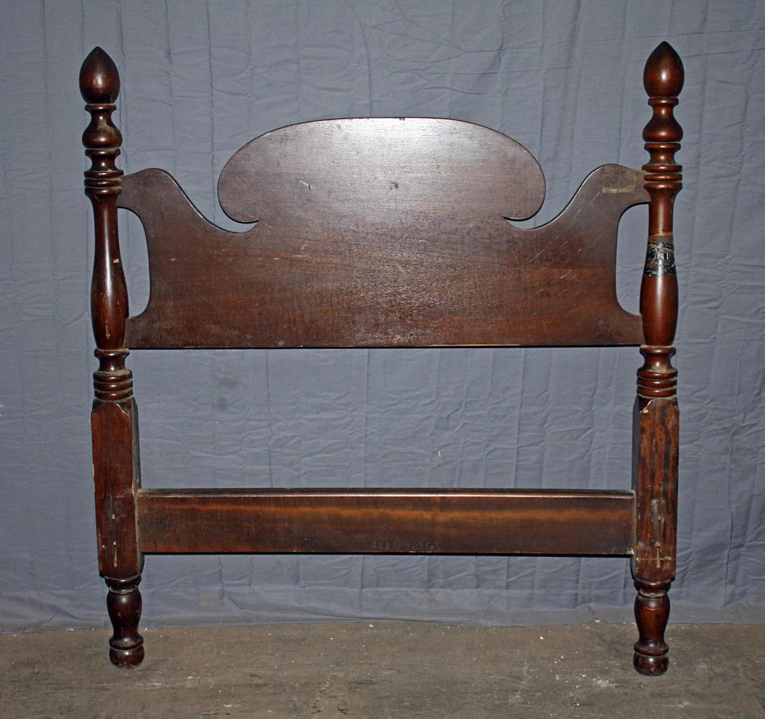 Vintage Twin Wood Headboard 5 Vintage Twin Wood Headboard - Image 3