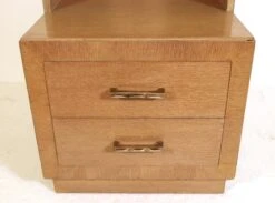 Vintage Blonde Storage Two Drawer Nightstand 16 Vintage Blonde Storage Two Drawer Nightstand -OGT Sale Store bedroom for sale q284001