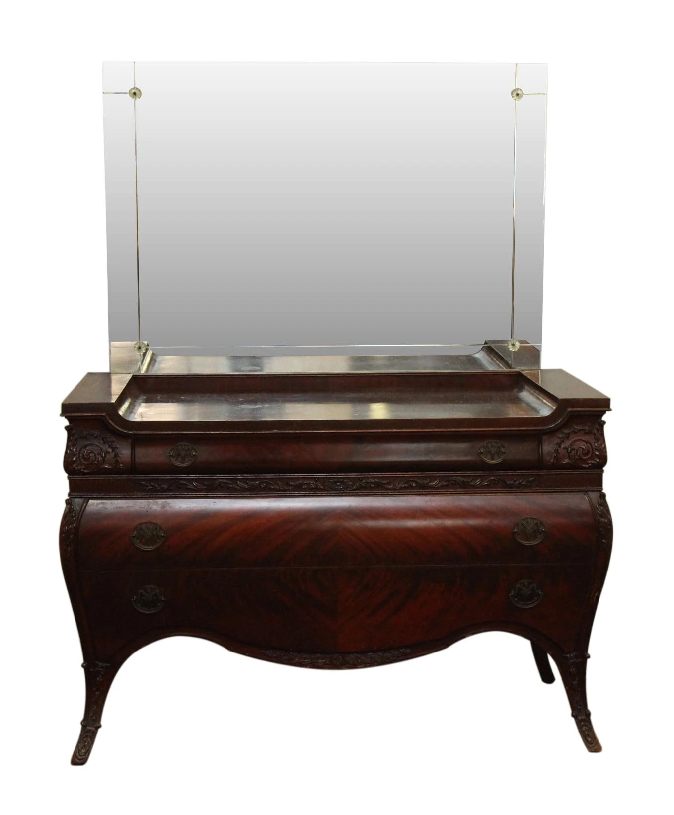 Maple Vanity With Mirror 4 Maple Vanity With Mirror - Image 2