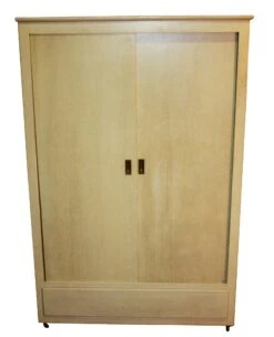Mid Century Cedar Closet With Sliding Doors