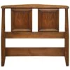 Twin Wood Mid Century Headboard