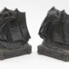 Pair Of Black Wooden Nautical Ship Bookends 1 Pair Of Black Wooden Nautical Ship Bookends -OGT Sale Store book ends pair of black wooden nautical ship bookends q278581