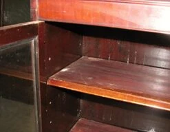 Antique Classic Mahogany Display Cabinet With Four Shelves -OGT Sale Store bookcases for sale l213039