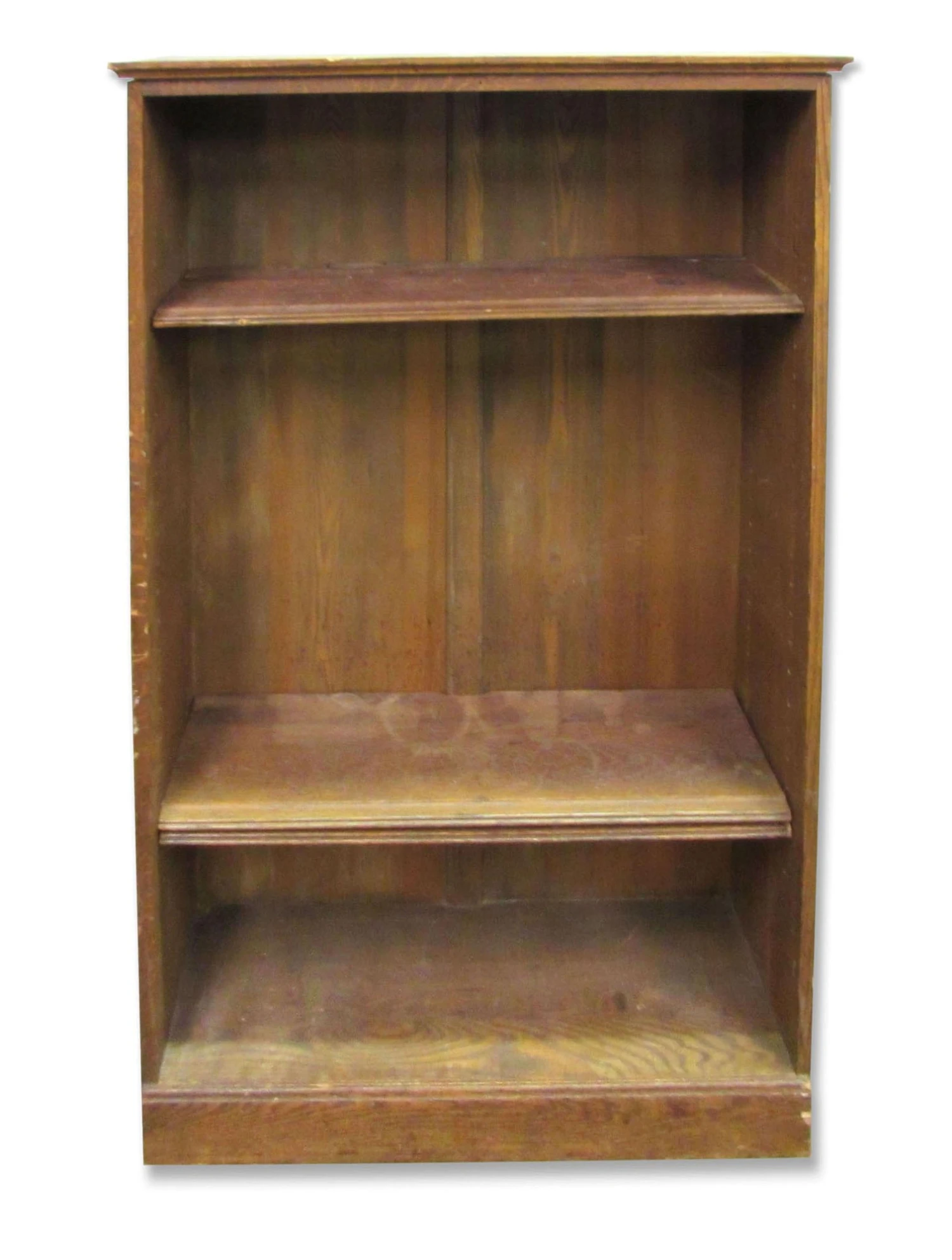 Vintage 3 Shelf Wood Storage Bookcase 3 Vintage 3 Shelf Wood Storage Bookcase