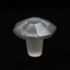 Clear Glass Octagon Stopper 1 Clear Glass Octagon Stopper -OGT Sale Store bottle stoppers clear glass octagon stopper n254932