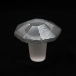Clear Glass Octagon Stopper