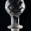 Faceted Clear Glass Stopper 1 Faceted Clear Glass Stopper -OGT Sale Store bottle stoppers faceted clear glass stopper n254929