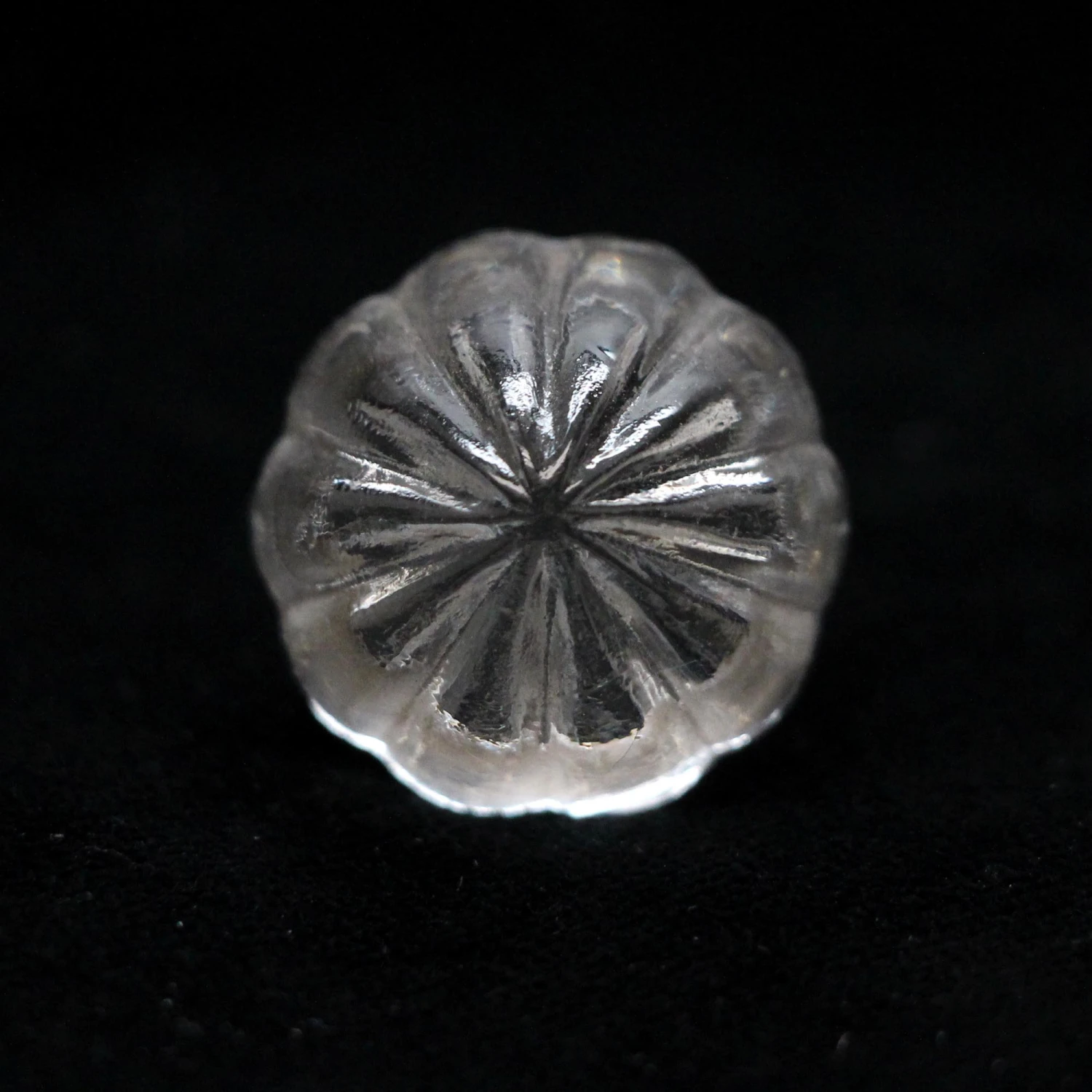 Clear Floral Stopper 4 Clear Floral Stopper - Image 3