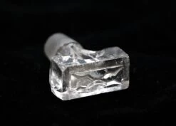 Small Rectangular Top Glass Bottle Stopper