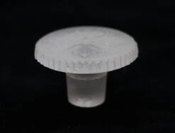 Vintage Frosted Glass Bottle Stopper