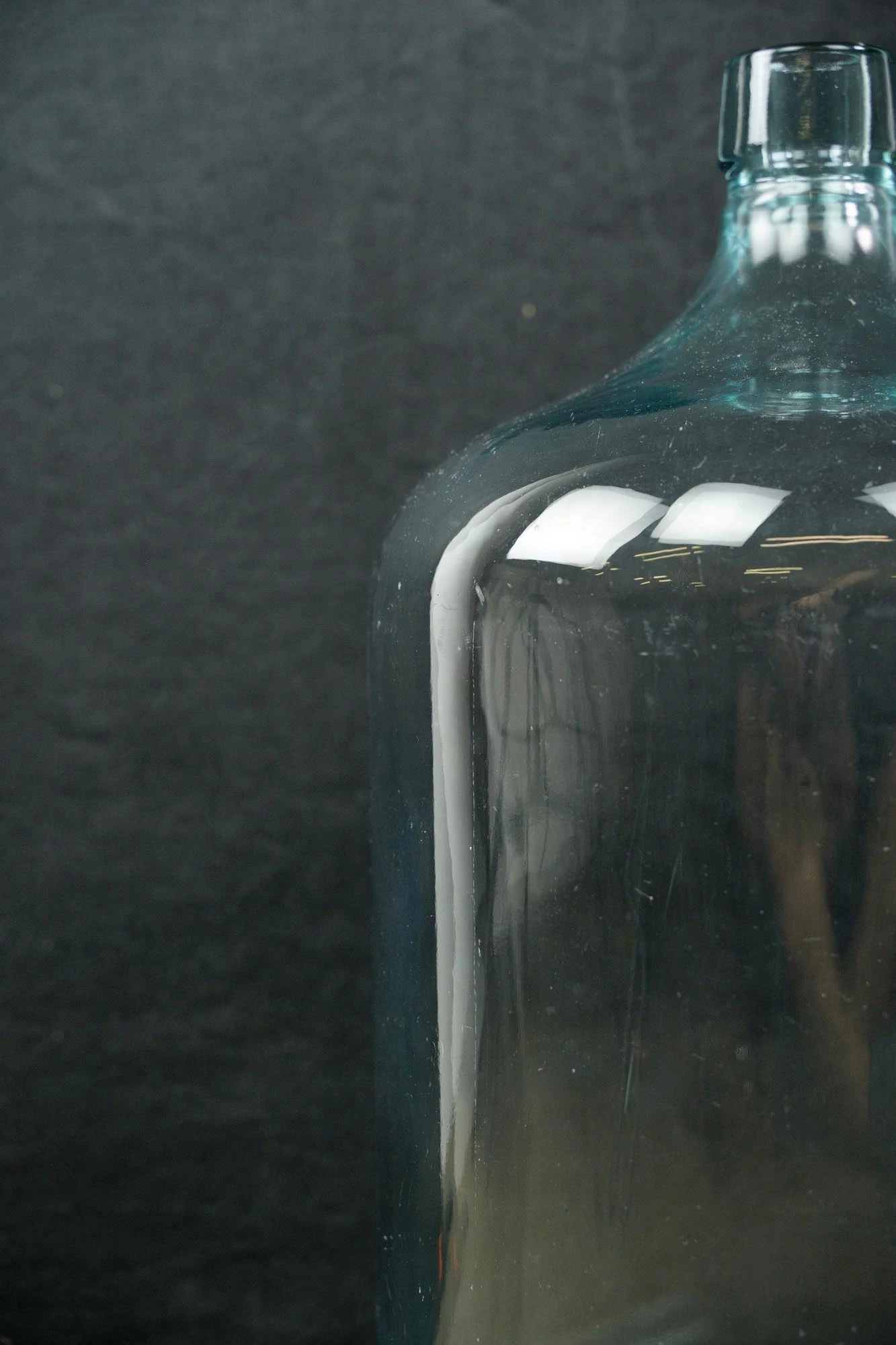 Vintage Blue Glass 5 Gallon Carboy Bottle Jug 5 Vintage Blue Glass 5 Gallon Carboy Bottle Jug - Image 3