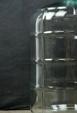 Vintage Italian Made Clear Glass 5 Gallon Carboy Bottle Jug 6 Vintage Italian Made Clear Glass 5 Gallon Carboy Bottle Jug -OGT Sale Store bottles jars q284112